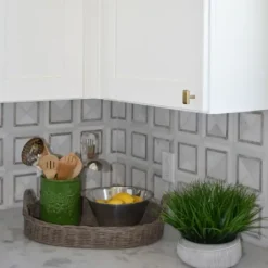 Arrangements & Greenery-Kirkland's Home Grass Arrangement In Gray Ceramic Bowl Green/Gray