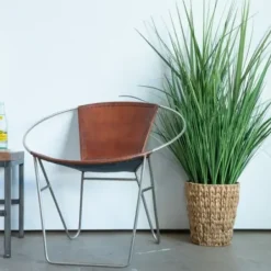 Arrangements & Greenery-Kirkland's Home Grass Arrangement In Natural Woven Basket Green