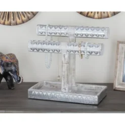Decorative Accents-Kirkland's Home Gray And Gold Marble Geode Bookends, Set Of 2