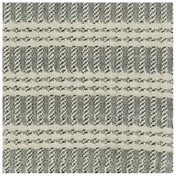 Blankets & Throws-Kirkland's Home Gray And Ivory Striped Cotton Throw Gray/Ivory