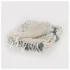 Blankets & Throws-Kirkland's Home Gray And Natural Colorblock Chevron Throw Gray/Tan