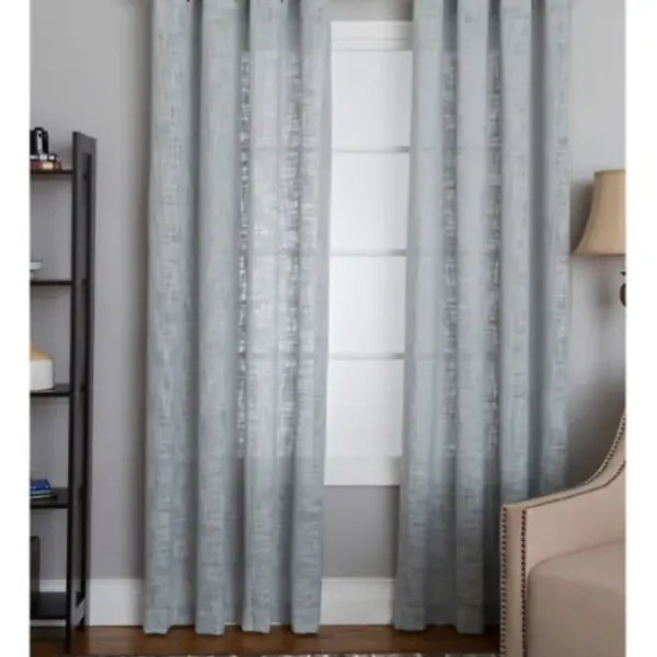 Curtains & Drapes-Kirkland's Home Gray And White Farmhouse Stripe Valance White/Gray