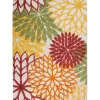 Outdoor Rugs-Kirkland's Home Gray Auckland Trellis Outdoor Area Rug, 5X7 Gray/Blue