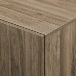 Cabinets & Sideboards-Kirkland's Home Gray Brown Modern 2-Door Sideboard Gray/Brown