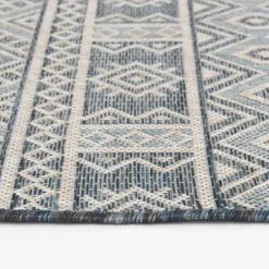 Outdoor Rugs-Kirkland's Home Gray Buffalo Check Outdoor Area Rug, 4X6 Gray/White