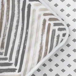 Quilts-Kirkland's Home Gray Chevron Reversible 2-Pc. Twin Quilt Set Gray/White