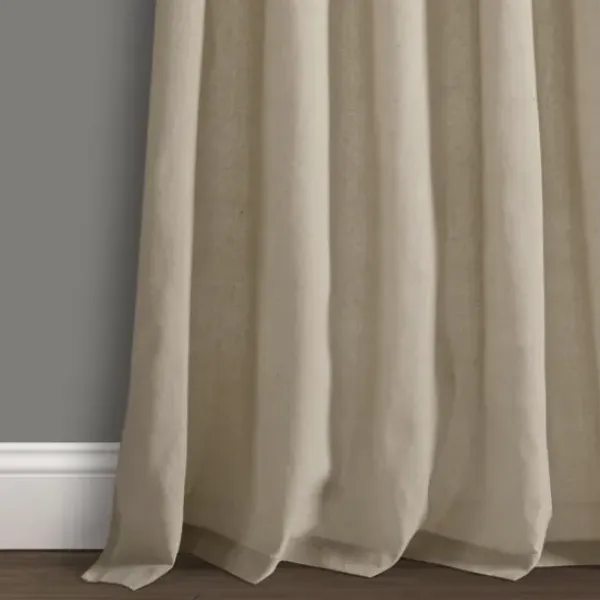 Curtains & Drapes-Kirkland's Home Gray Floral 2-Pc. Curtain Panel Set, 84 In. Gray/White