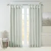 Curtains & Drapes-Kirkland's Home Gray Floral 2-Pc. Curtain Panel Set, 96 In. Gray/White