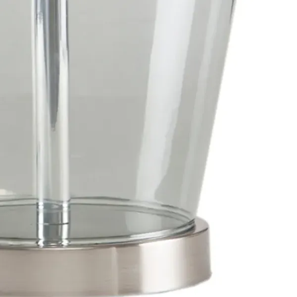 Table Lamps-Kirkland's Home Gray Glass Bold Table Lamps, Set Of 2 White