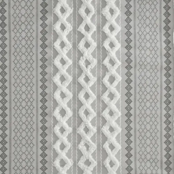 Outdoor Rugs-Kirkland's Home Gray Leopard Border Outdoor Area Rug, 7X10 Gray/Blue/Tan