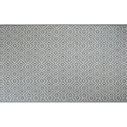 Outdoor Rugs-Kirkland's Home Gray Medallion Devora Indoor/Outdoor Area Rug, 5X7 Blue/Gray