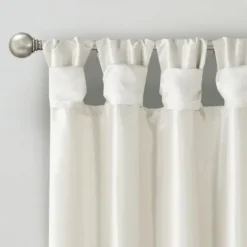 Curtains & Drapes-Kirkland's Home Gray Modern Stripes Curtain Panel, 84 In. Gray/White