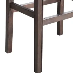 Bar Stools & Counter Height Stools-Kirkland's Home Gray Nailhead Trim Saddle Bar Stools, Set Of 2