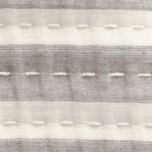Blankets & Throws-Kirkland's Home Gray Pick Stitch Stripe Decorative Throw Gray/White