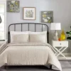 Duvets-Kirkland's Home Gray Raised Chevron 3-Pc. King Duvet Set