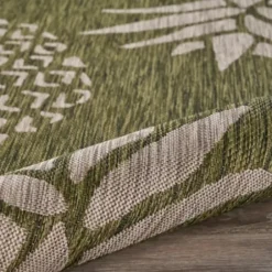 Outdoor Rugs-Kirkland's Home Gray Raised Honeycomb Indoor/Outdoor Area Rug, 7X9 Gray/White