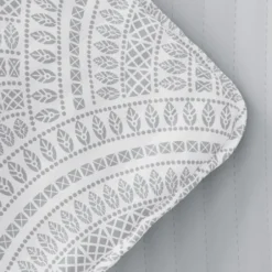 Quilts-Kirkland's Home Gray Scalloped Reversible 3-Pc. King Quilt Set Gray/White