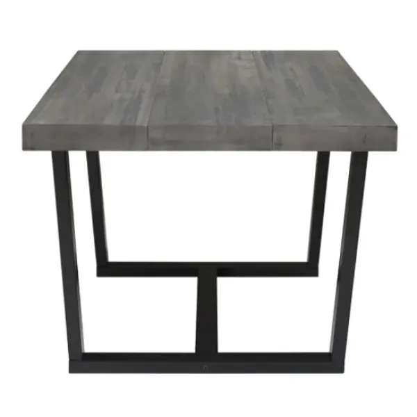 Dining Tables-Kirkland's Home Gray Solid Wood Madelyn Dining Table