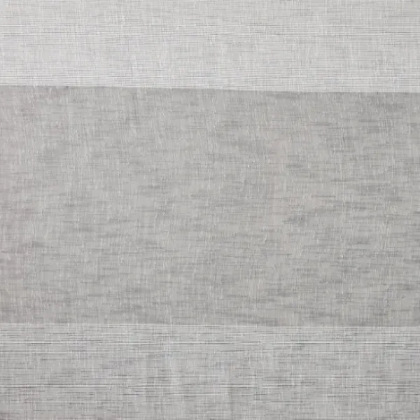 Curtains & Drapes-Kirkland's Home Gray Teardrop Leaves Curtain Panel Set, 95 In. White/Gray
