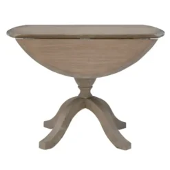 Dining Tables-Kirkland's Home Gray Wash Drop Leaf Dining Table
