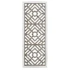 Wall Plaques-Kirkland's Home Gray Washed Wood & White Frame Cut Out Wall Plaque Gray/White
