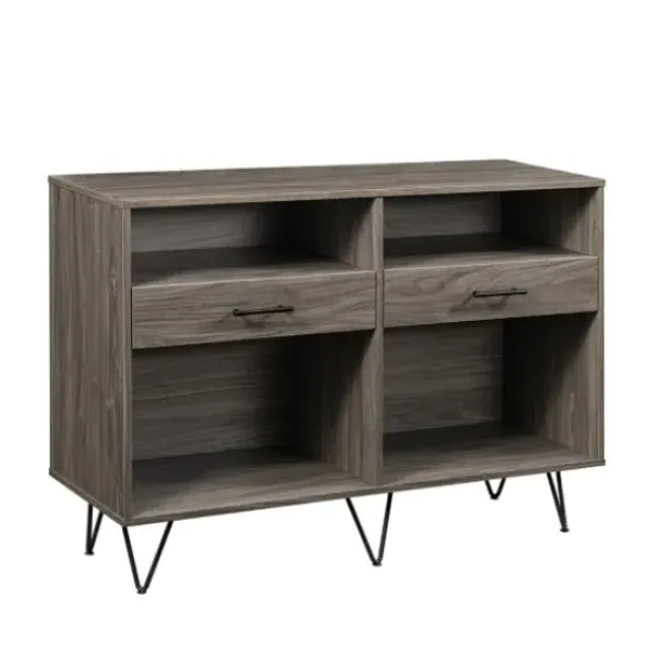 Console Tables-Kirkland's Home Gray Weathered Farmhouse Table Console
