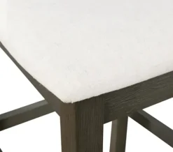 Bar Stools & Counter Height Stools-Kirkland's Home Gray Wilbur Cane Back Counter Stools, Set Of 2 Gray/White