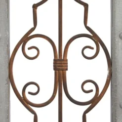 Wall Plaques-Kirkland's Home Gray Wood Traditional Scroll Wall Plaque Gray/Brown