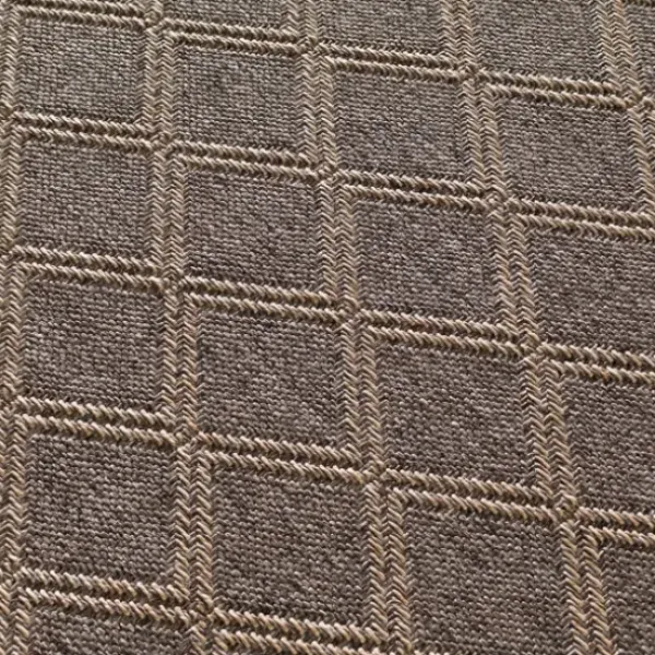 Outdoor Rugs-Kirkland's Home Gray Zig Zag Stripe Outdoor Area Rug, 7X10 Tan/Gray