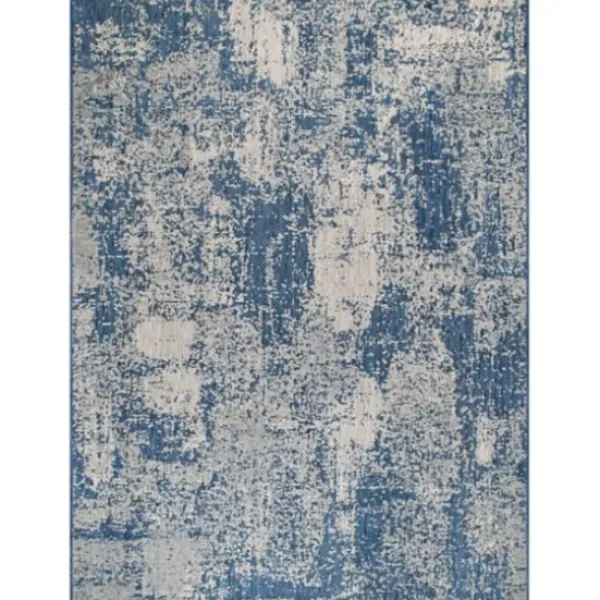 Outdoor Rugs-Kirkland's Home Gray Zig-Zag Ezra Indoor/Outdoor Area Rug, 6X9 Gray/White