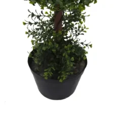 Trees & Topiaries-Kirkland's Home Green Double Ball Boxwood Potted Topiary