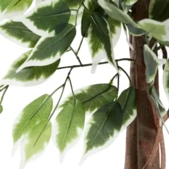 Trees & Topiaries-Kirkland's Home Green Ficus Potted Tree, 73 In.