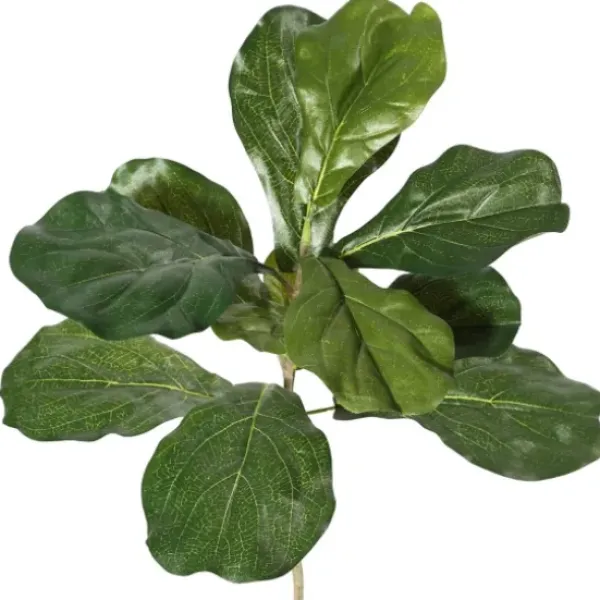 Trees & Topiaries-Kirkland's Home Green Fiddle Leaf Tree, 5 Ft.