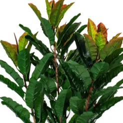 Trees & Topiaries-Kirkland's Home Green Myrtle Tree In Black Planter
