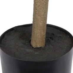 Trees & Topiaries-Kirkland's Home Green Nandina Tree In Black Planter
