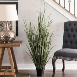 Trees & Topiaries-Kirkland's Home Green Ryegrass Potted Plant