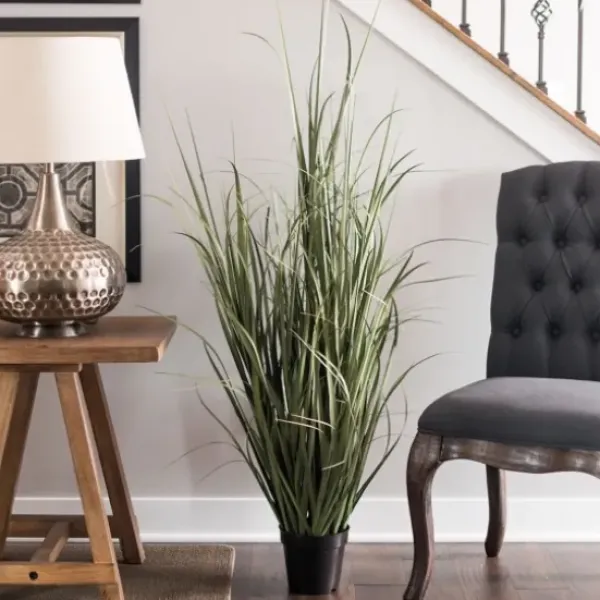 Trees & Topiaries-Kirkland's Home Green Ryegrass Potted Plant