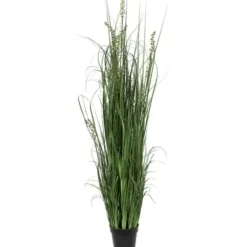 Trees & Topiaries-Kirkland's Home Green Sheep Grass Potted Plant