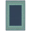 Outdoor Rugs-Kirkland's Home Green Suzani Capetown Area Rug, 5X7 Tan/Green