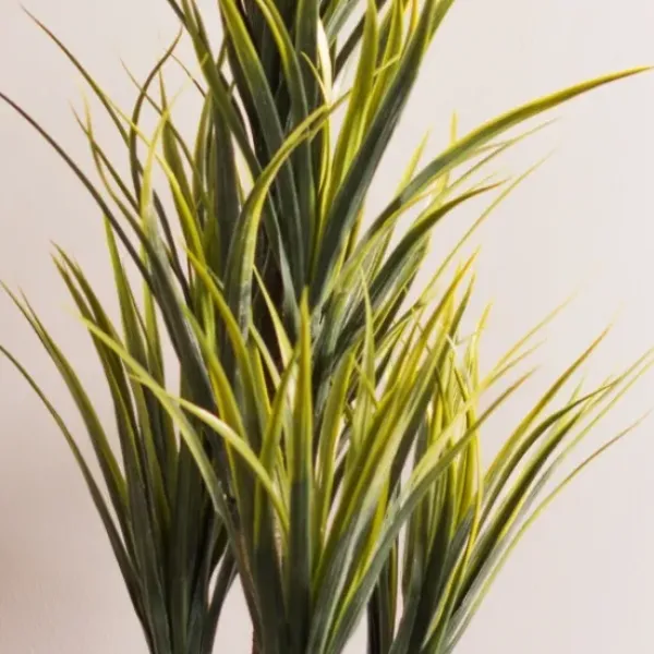 Trees & Topiaries-Kirkland's Home Green Yucca Tree In Black Planter