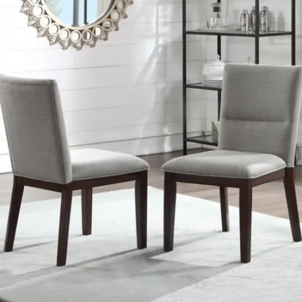Dining Sets-Kirkland's Home Greige And Walnut 5-Pc. Dining Set Brown/Gray/Tan
