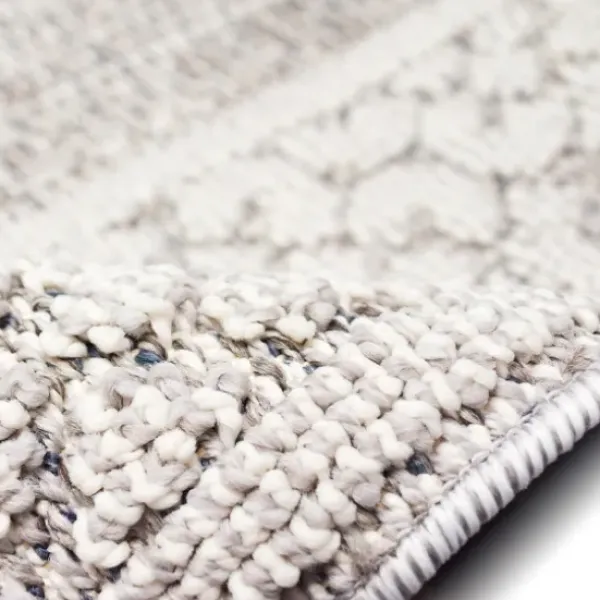 Outdoor Rugs-Kirkland's Home Gretchen Tribal Outdoor Area Rug, 5X8 Gray