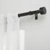Curtain Rods & Hardware-Kirkland's Home Gunmetal Open Sphere Curtain Rod, 120 In.