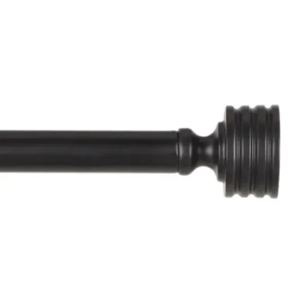 Curtain Rods & Hardware-Kirkland's Home Gunmetal Open Sphere Curtain Rod, 120 In.