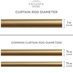 Curtain Rods & Hardware-Kirkland's Home Gunmetal Open Sphere Curtain Rod, 72 In.