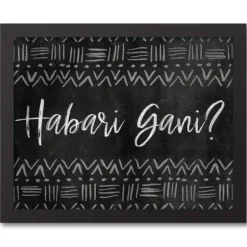 Wall Plaques-Kirkland's Home Habari Gani Kwanzaa Wall Plaque
