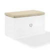 Entryway Furniture-Kirkland's Home Halie Modern Upholstered Storage Bench