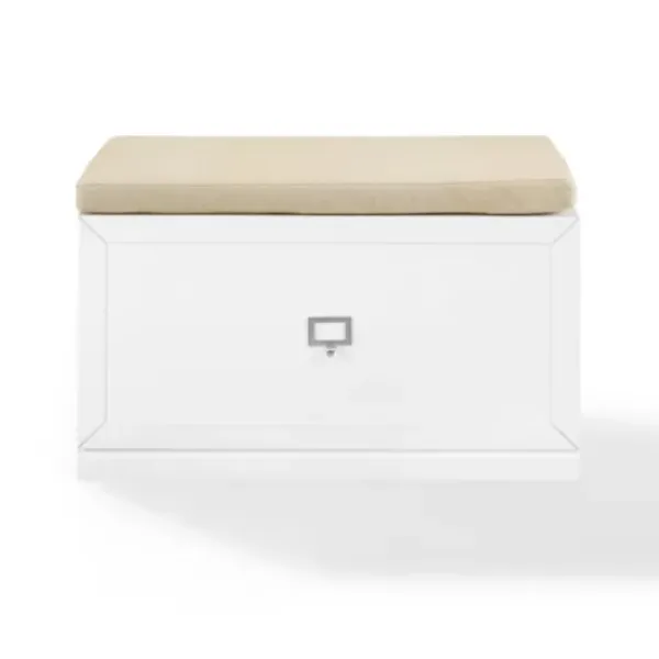 Entryway Furniture-Kirkland's Home Halie Modern Upholstered Storage Bench
