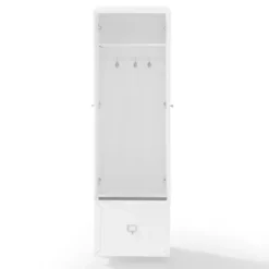 Cabinets & Sideboards-Kirkland's Home Halie White Wood 2-Door Pantry Closet