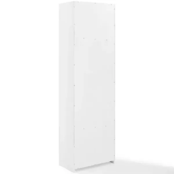 Cabinets & Sideboards-Kirkland's Home Halie White Wood 2-Door Pantry Closet